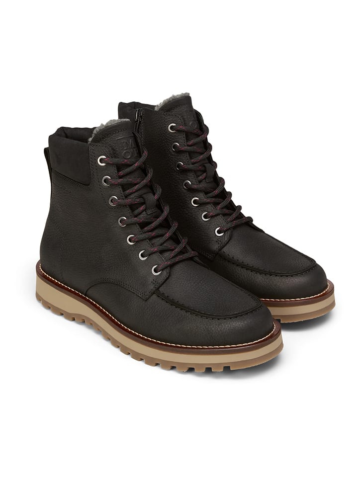 Leren boots zwart