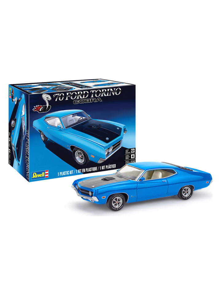 Model "1970 Ford Torino Cobra" do złożenia - 12+