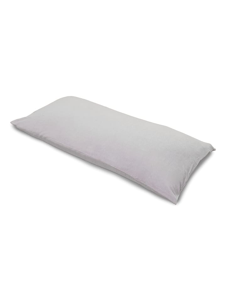 Dżersejowa poszewka "Symphony" w kolorze szarym na poduszkę - 63 x 43 cm