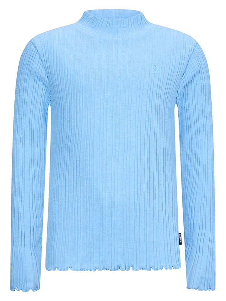 Longsleeve "Vivre" lichtblauw