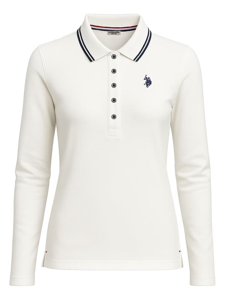 Koszulka polo w kolorze białym
