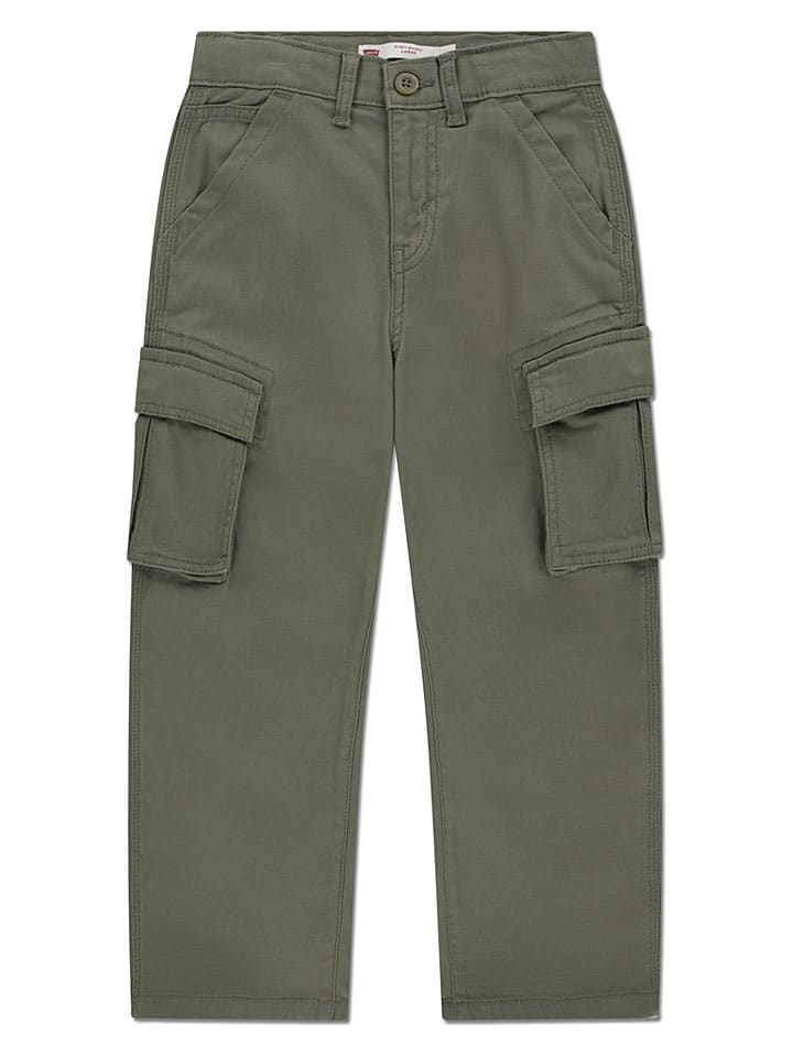 Bojówki w kolorze khaki