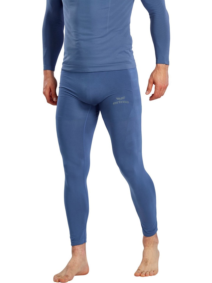 Legginsy funkcyjne w kolorze niebieskim