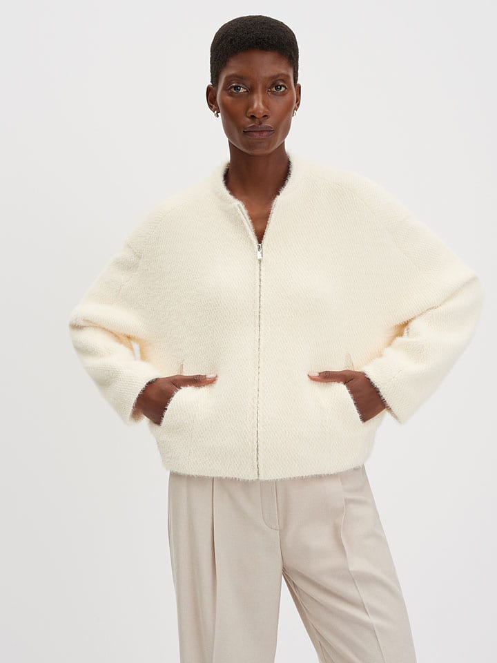 Blouson crème