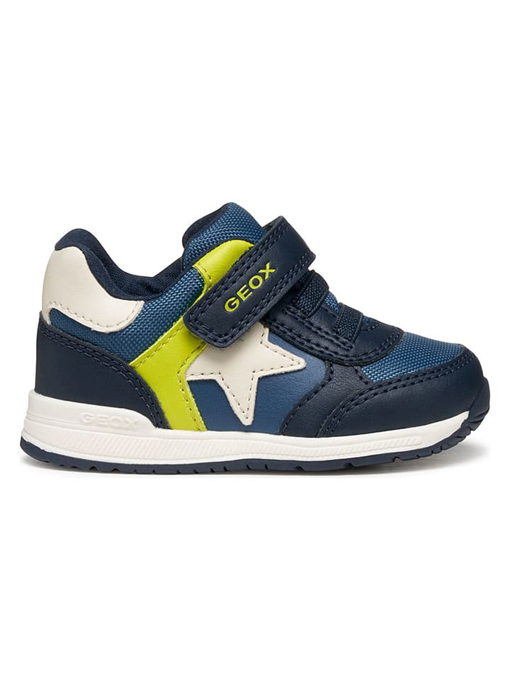 Sneakersy "Rishon" w kolorze niebieskim