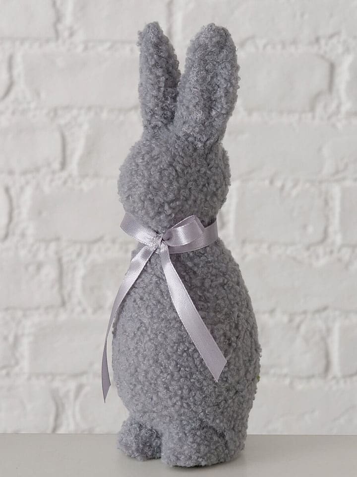 Figurka dekoracyjna "Cally" w kolorze niebieskim - wys. 23,5 cm