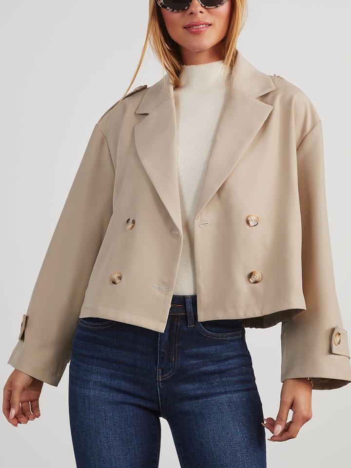 Übergangsjacke in Beige