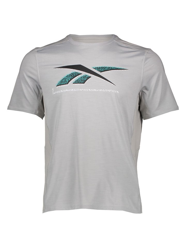Koszulka sportowa "TS AC Graphic Tee" w kolorze jasnoszarym