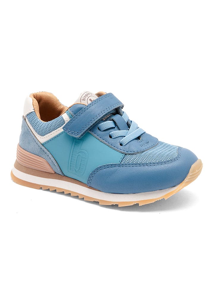 Leren sneakers "Walde" lichtblauw