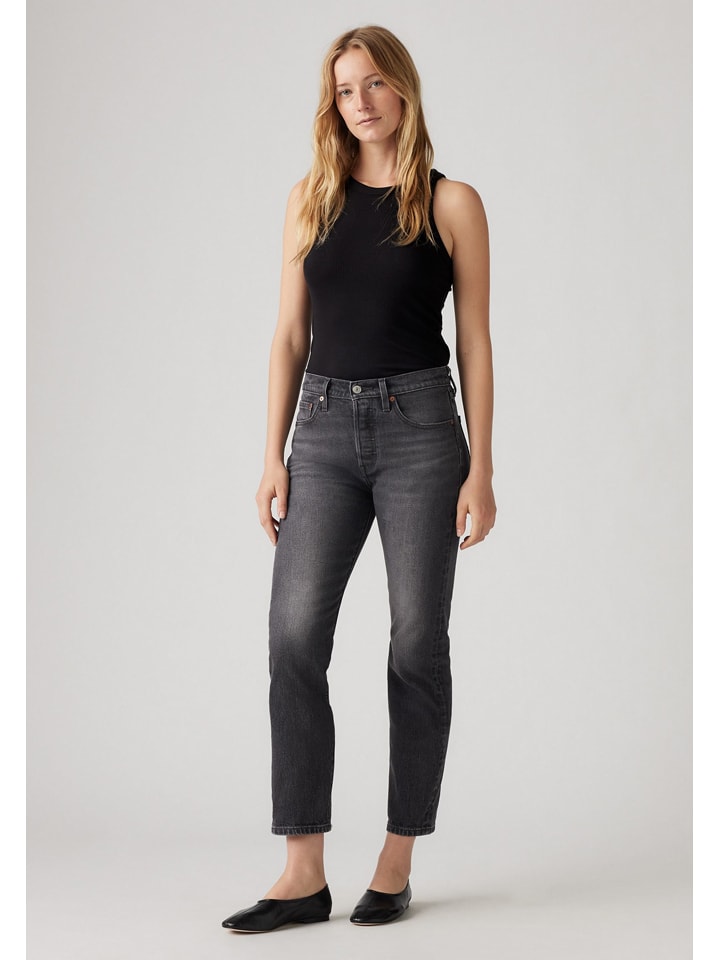 Spijkerbroek "501" - slim fit - zwart