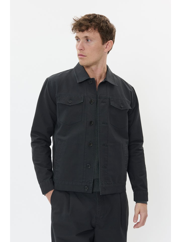 Jeansjacke in Schwarz