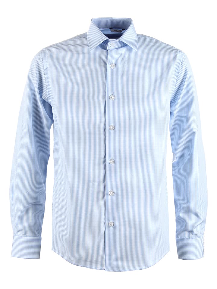 Koszula - Slim fit - w kolorze błękitnym