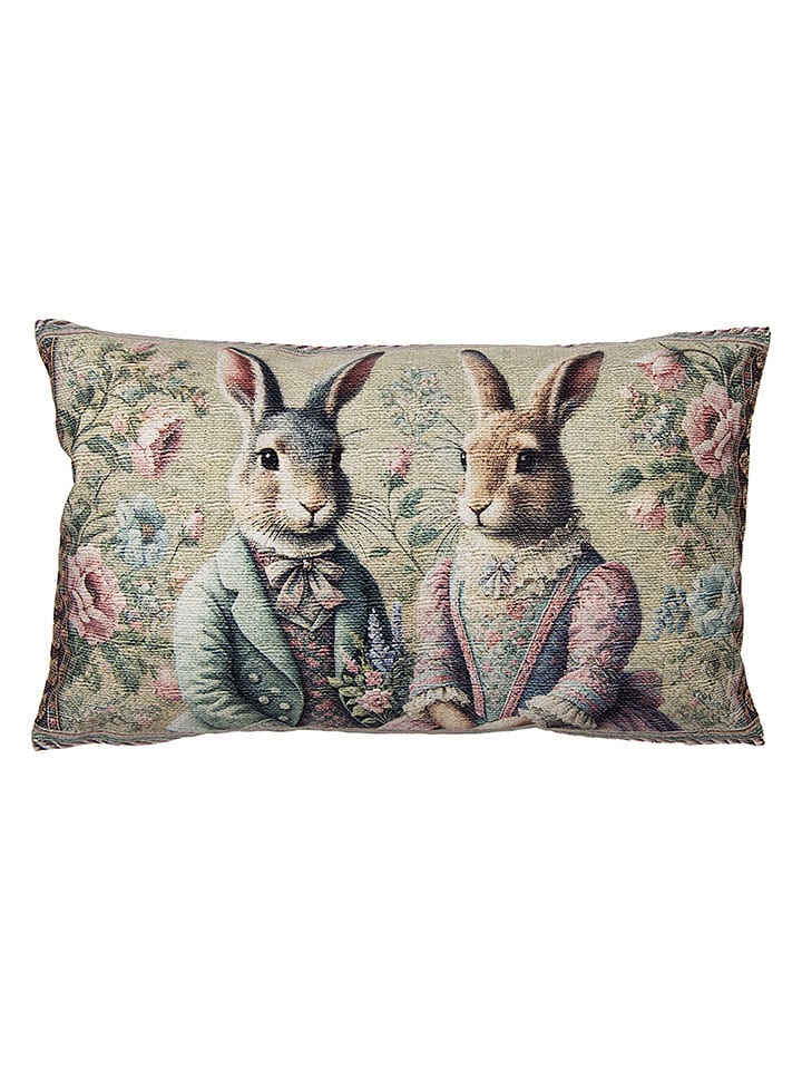 Poszewka w kolorze zielonym na poduszkę - 35 x 50 cm