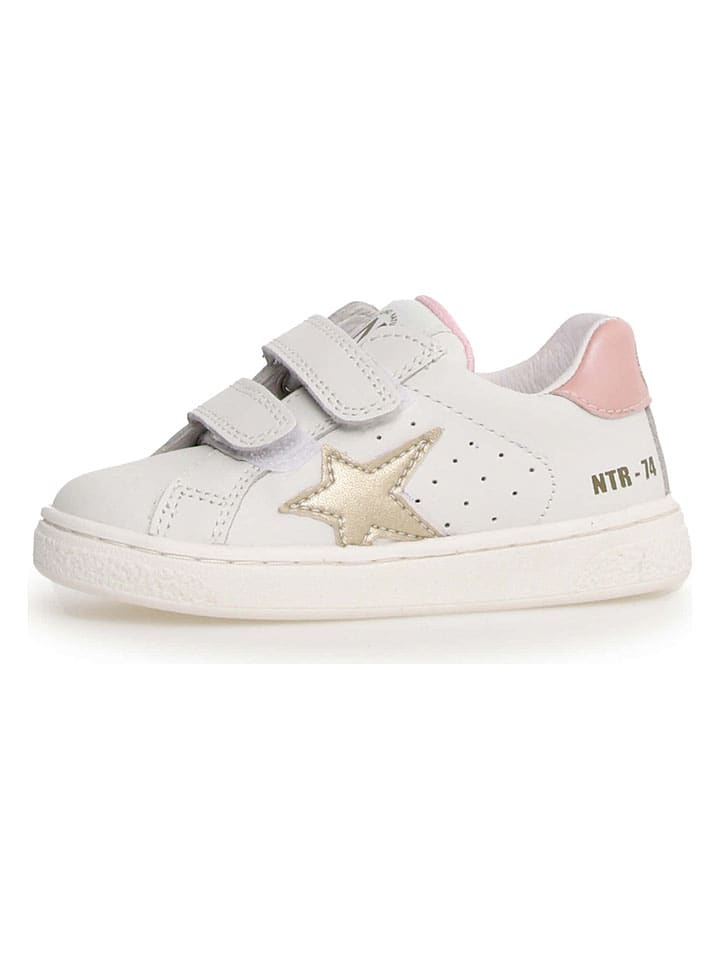 Leren sneakers "Pinn" lichtroze