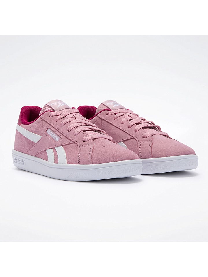 Sneakersy "Court Retro" w kolorze jasnoróżowym