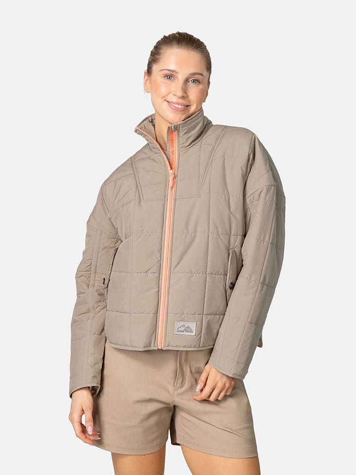 Steppjacke "Mina" in Taupe