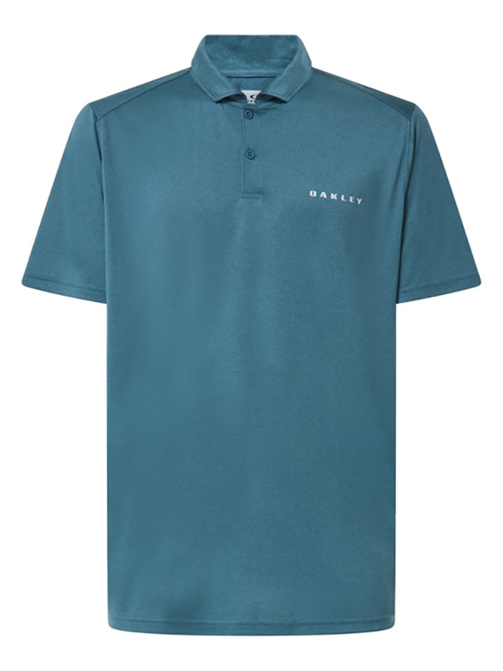 Koszulka polo "B1B" w kolorze turkusowym