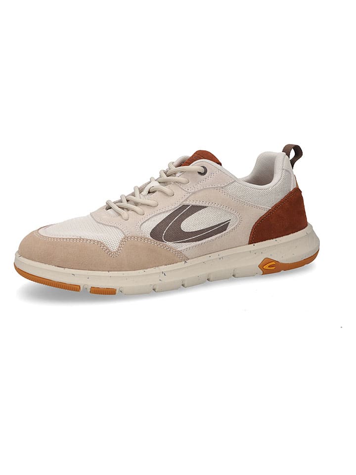 Leren sneakers "Harvest" beige