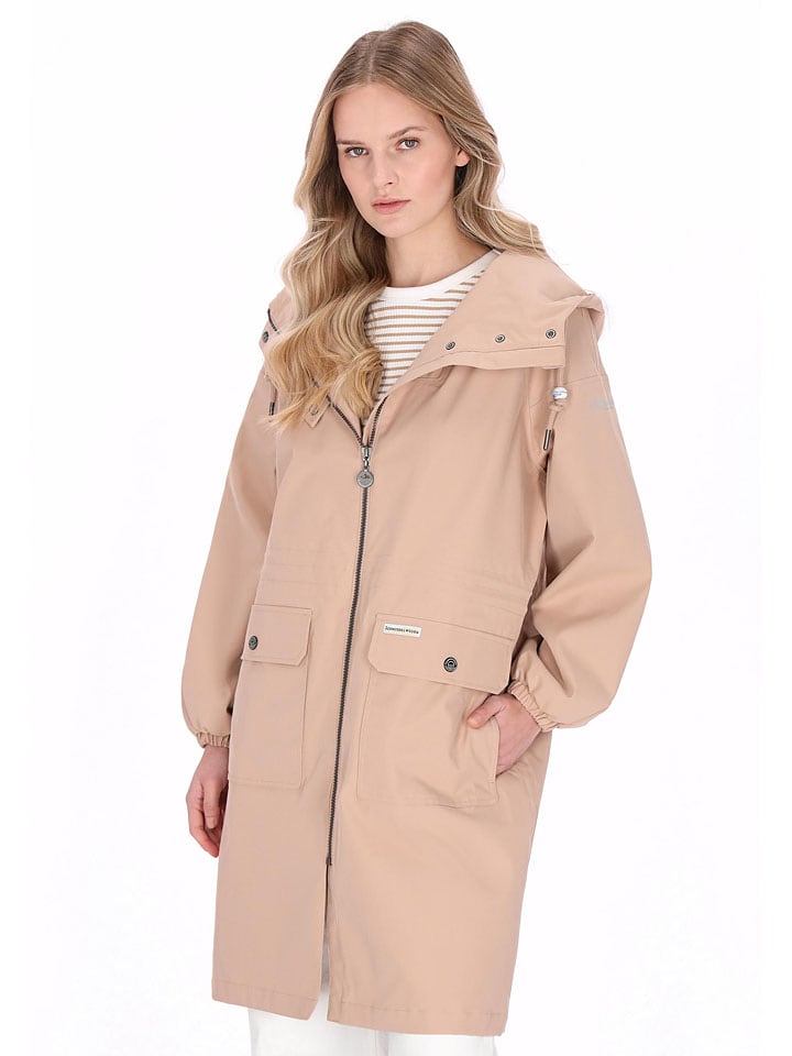 Parka zandkleurig