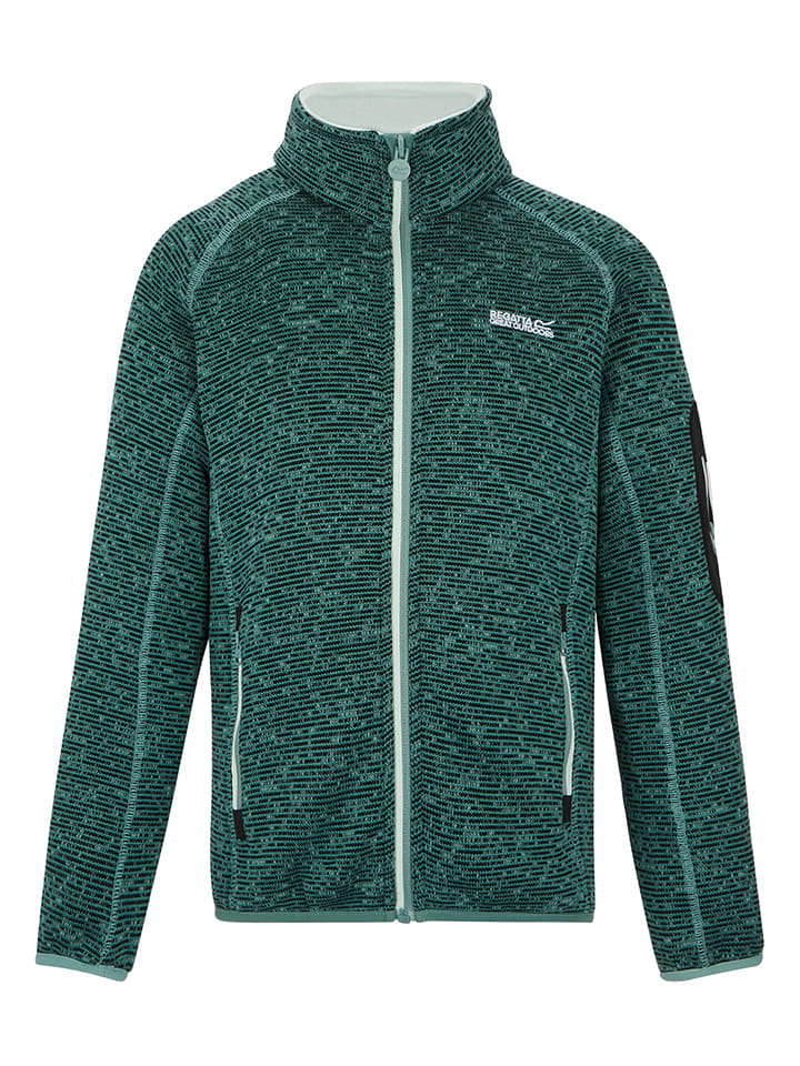 Fleece vest "Newhill" turquoise