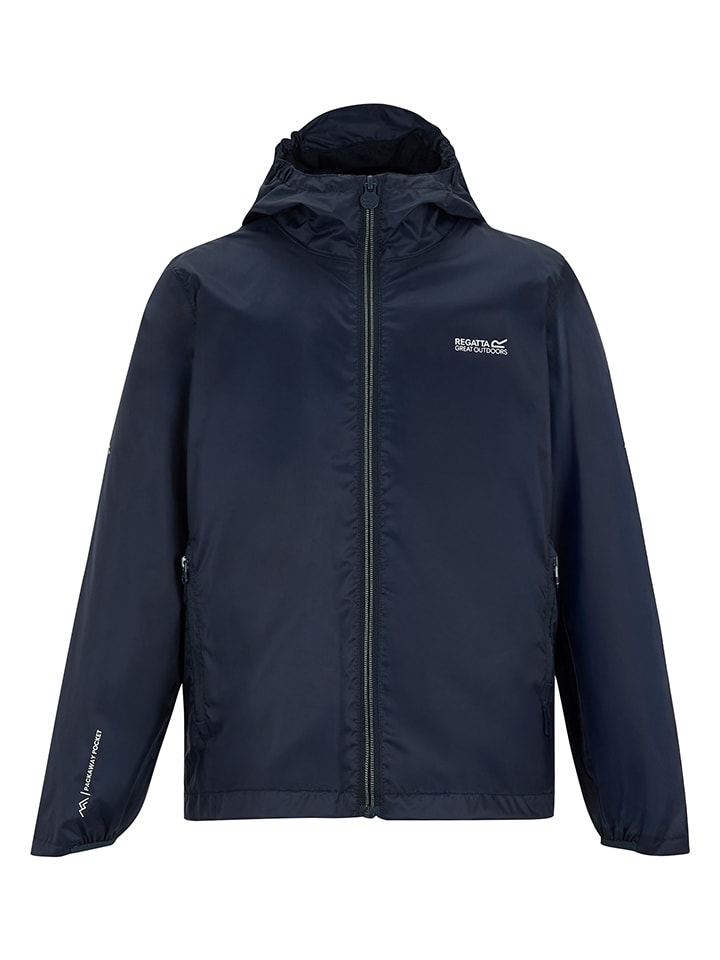 Regenjas "Lever" donkerblauw
