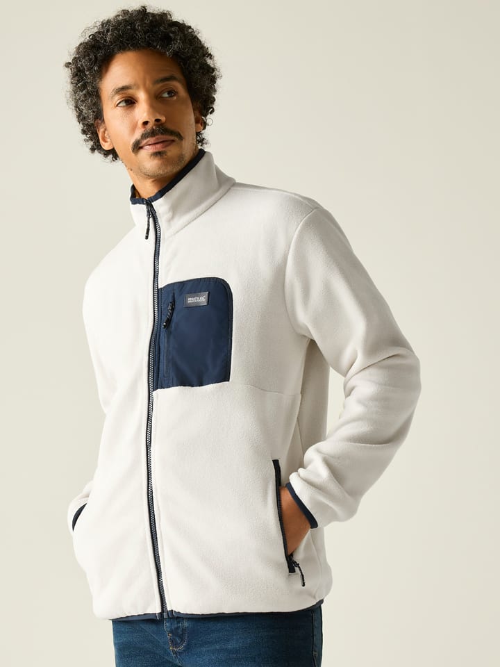 Fleecejacke "Frankie" in Creme