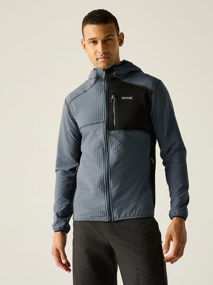 Fleece vest "Alven" lichtblauw
