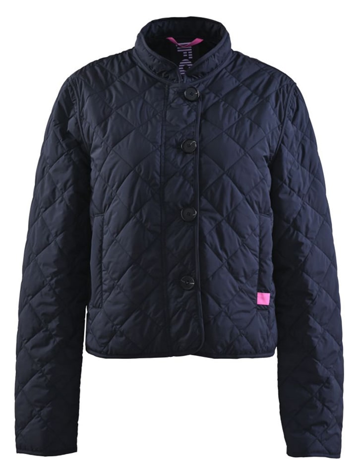 Steppjacke in Dunkelblau