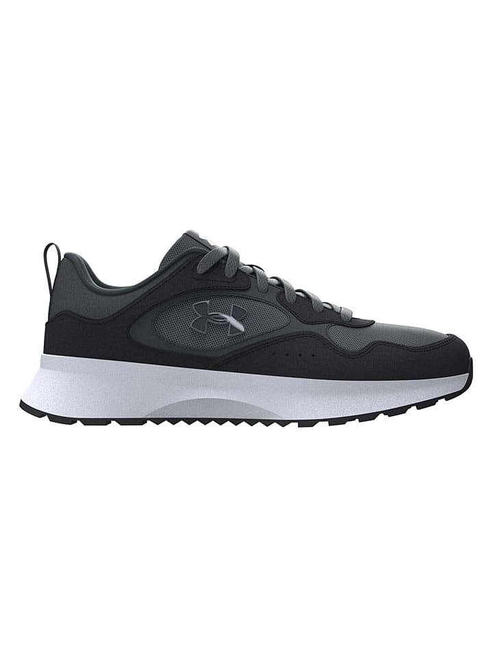 Sneakersy w kolorze antracytowo-czarnym
