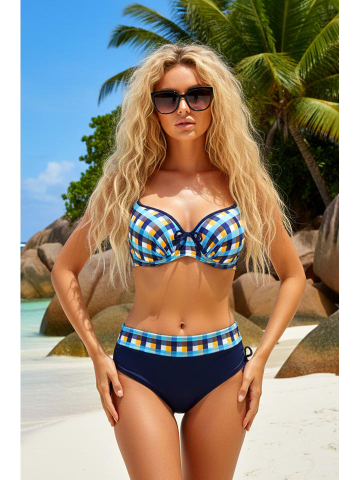 Bikini w kolorze granatowym