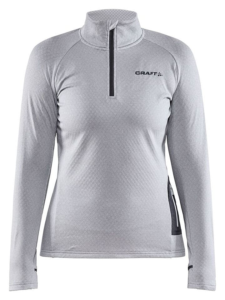 Koszulka funkcyjna "Core Trim Thermal" w kolorze szarym