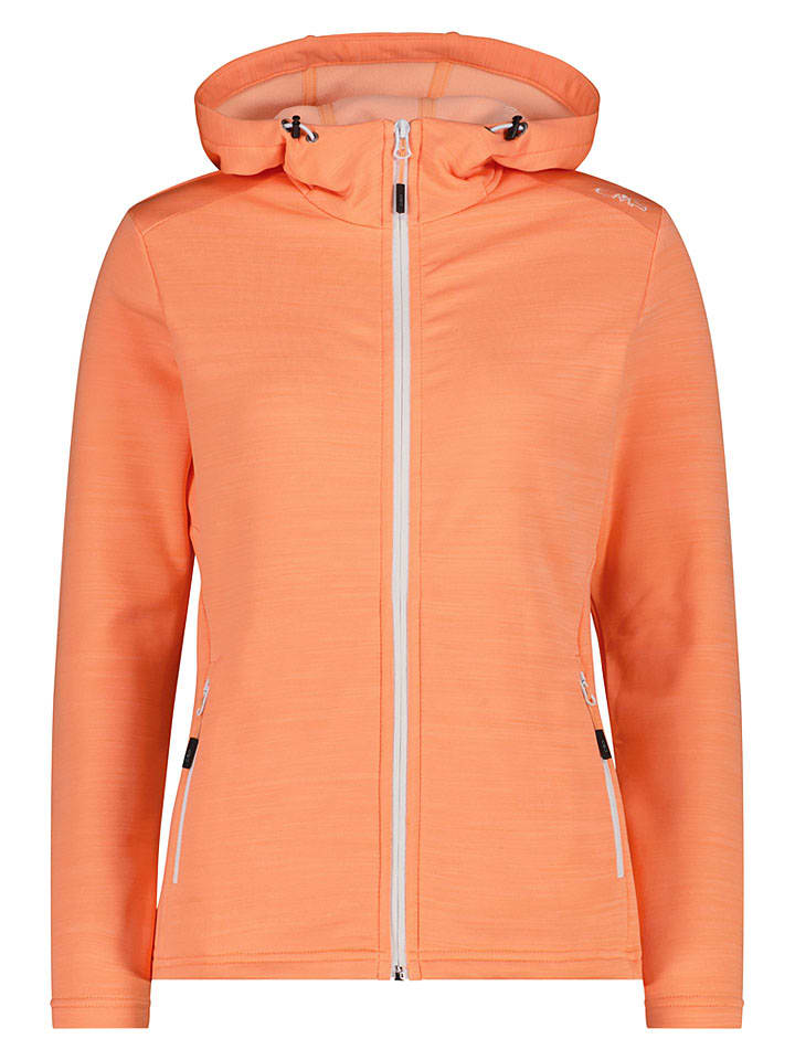 Fleece vest oranje