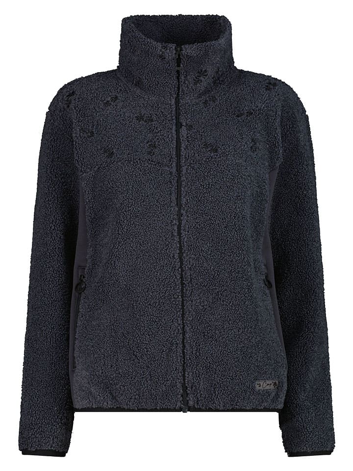 Fleece vest zwart