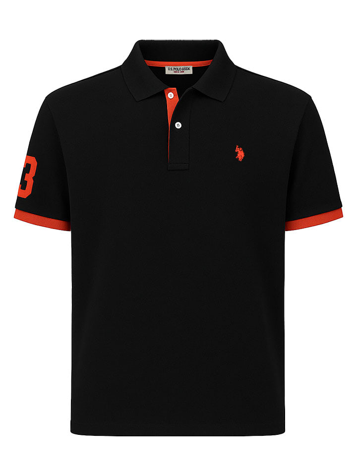 Koszulka polo w kolorze czarnym
