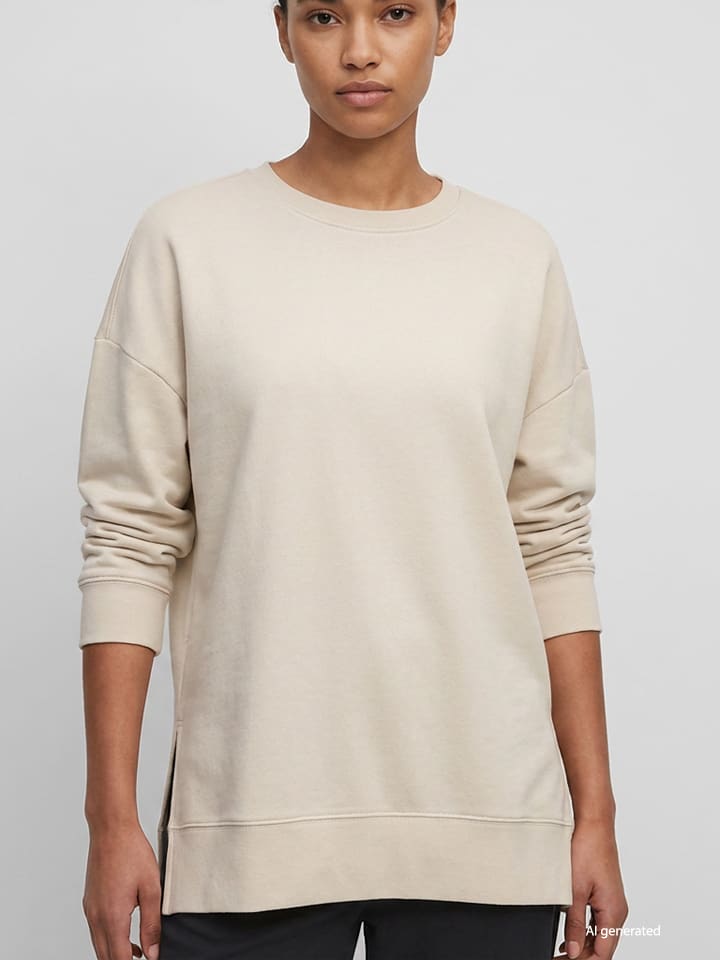 Bluza w kolorze kremowym