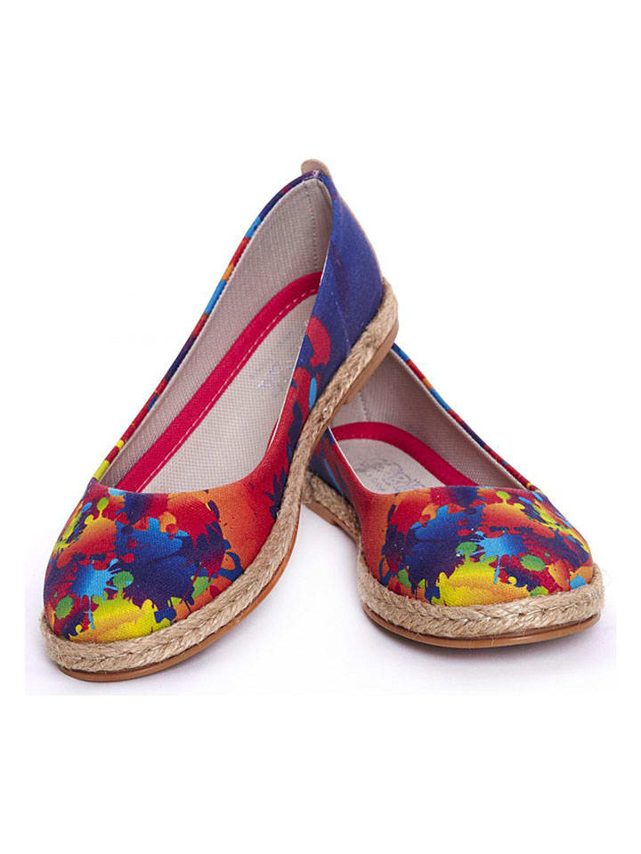 Espadryle ze wzorem