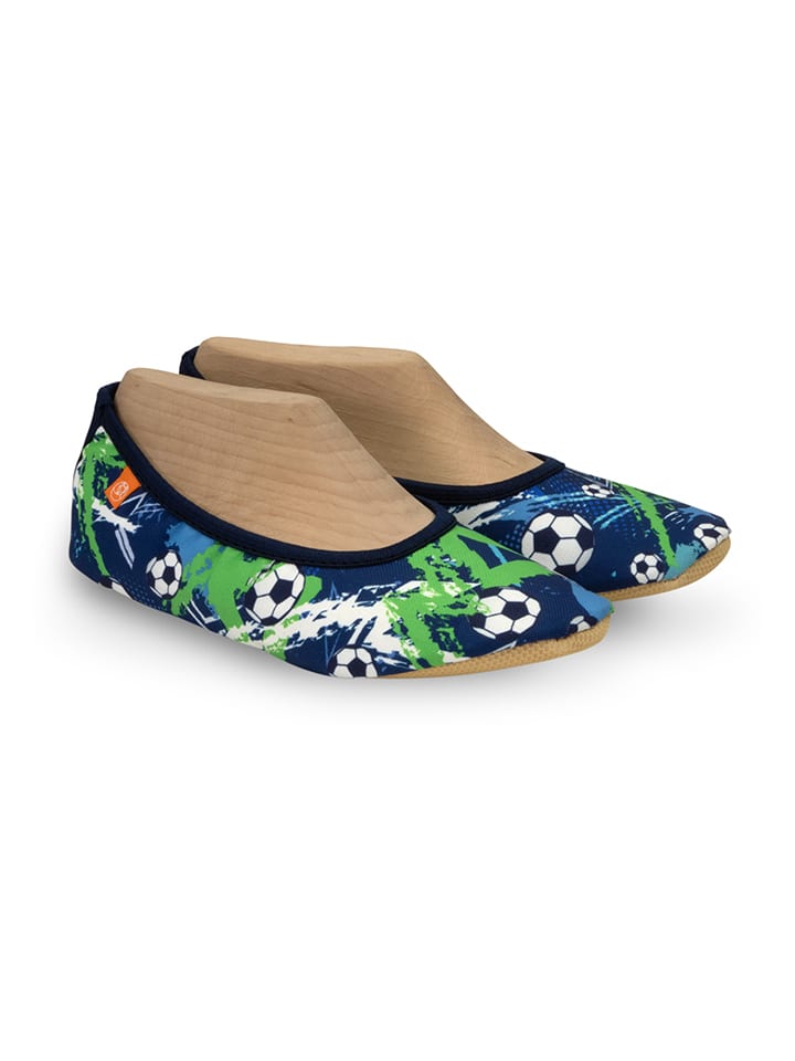 Pantoffels "Happy" zwart
