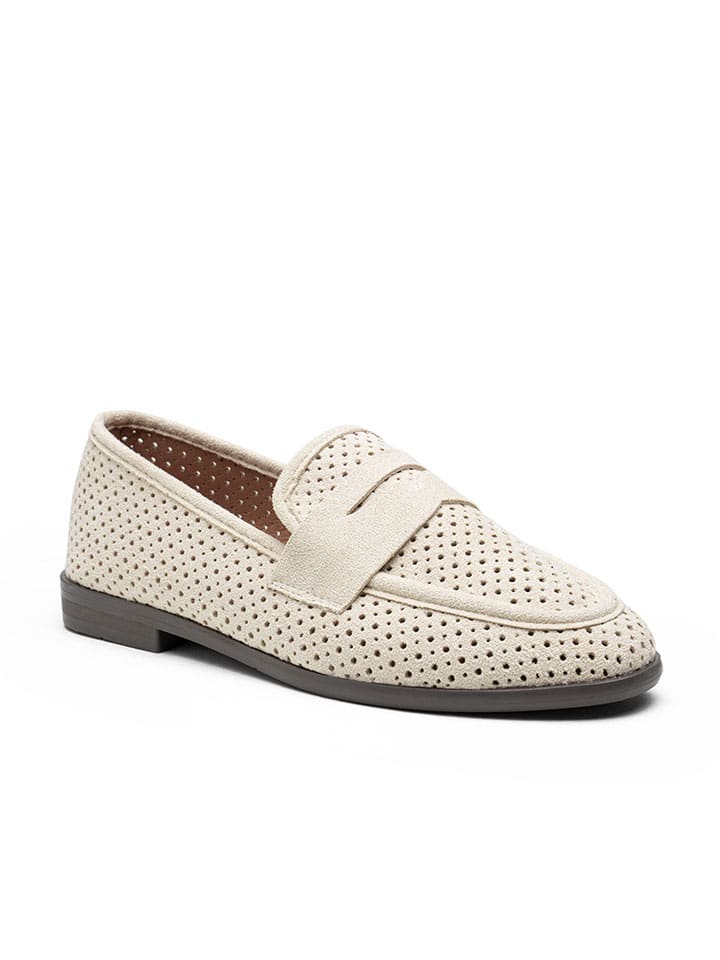 Slippersy w kolorze beżowym