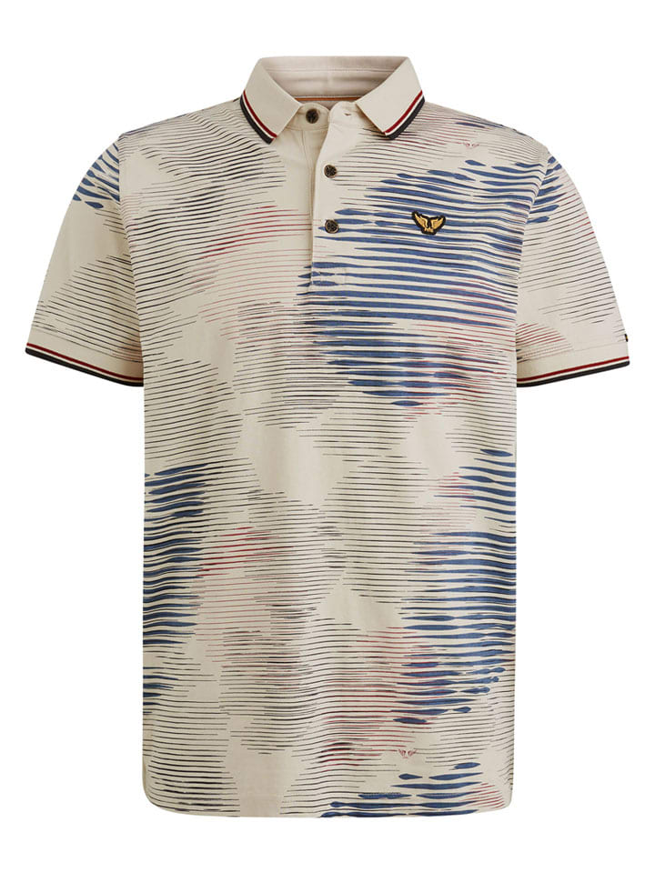 Koszulka polo w kolorze beżowym