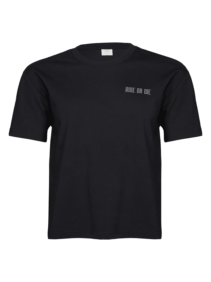 Shirt "Lucky" zwart