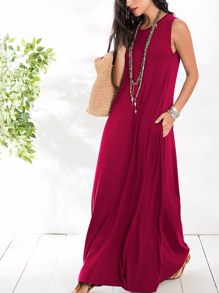Jurk bordeaux