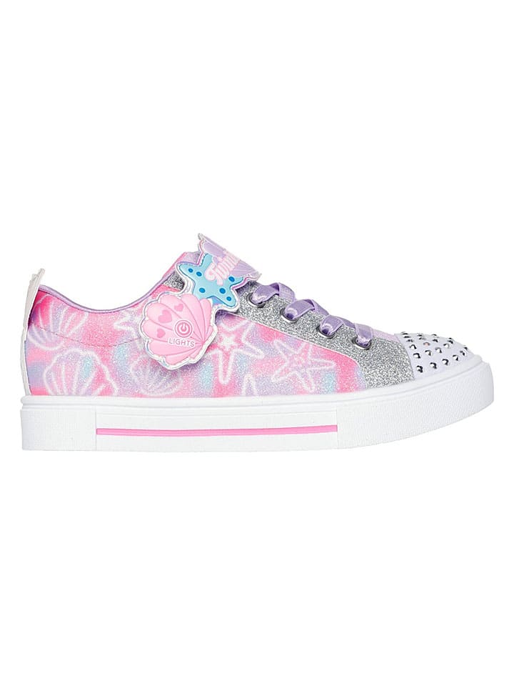 Sneakersy "Twinkle Sparks-Underwater Magic" w kolorze różowym