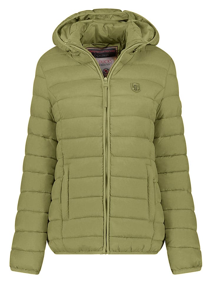Steppjacke "Atikotal" in Oliv