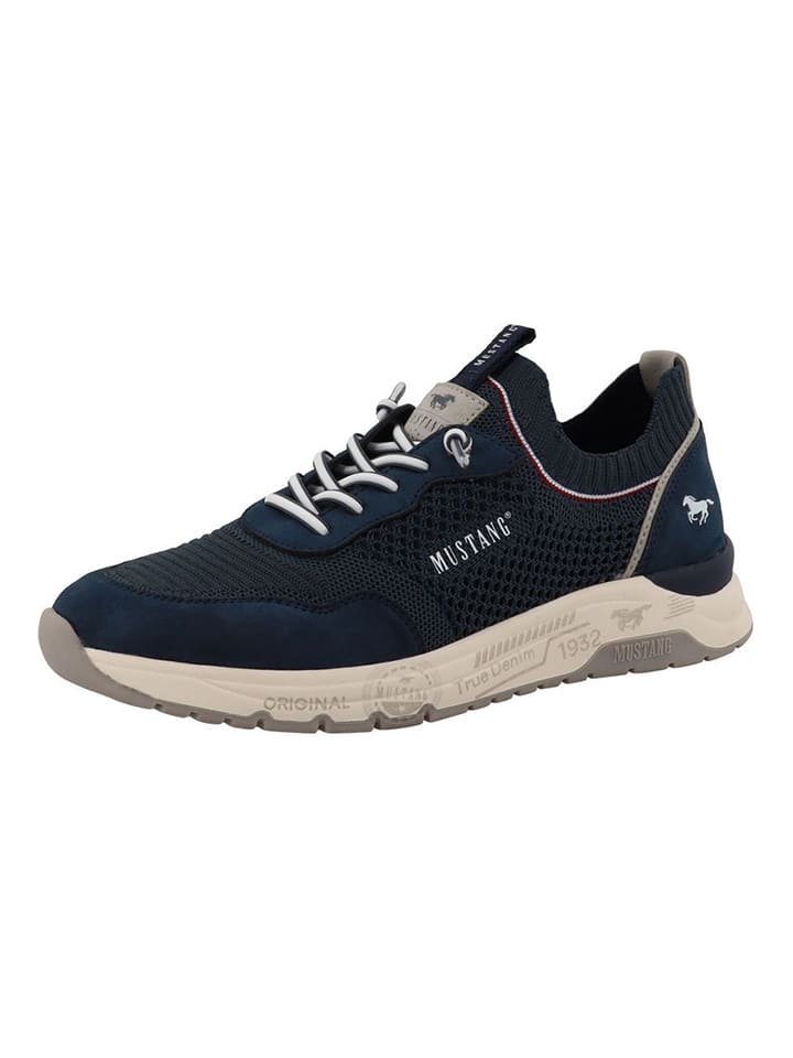 Sneakersy "Giacinto" w kolorze granatowym
