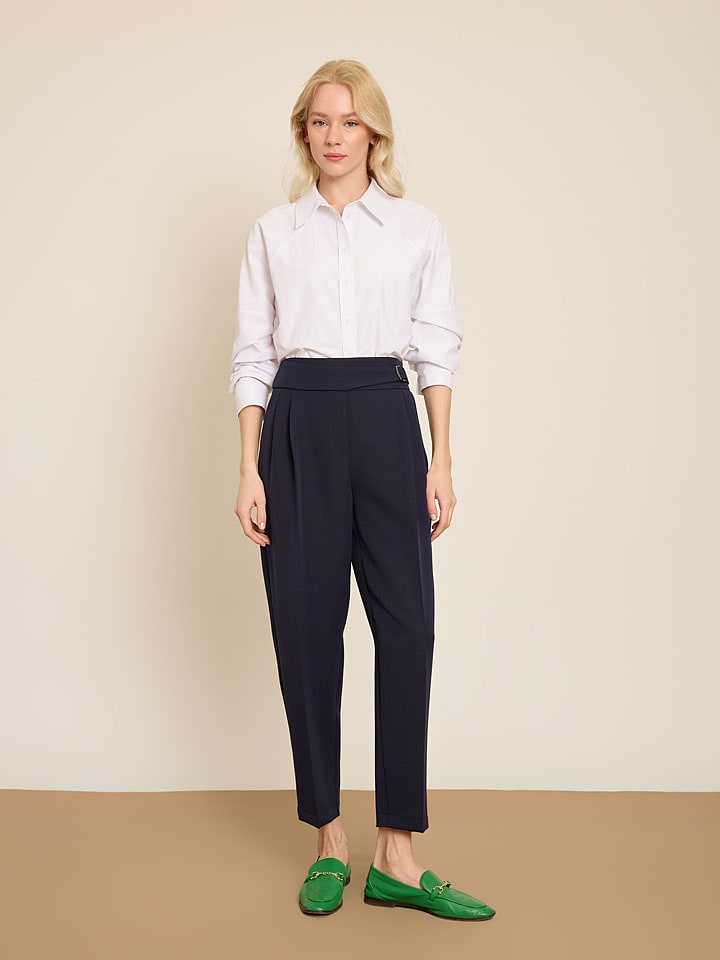 Broek donkerblauw