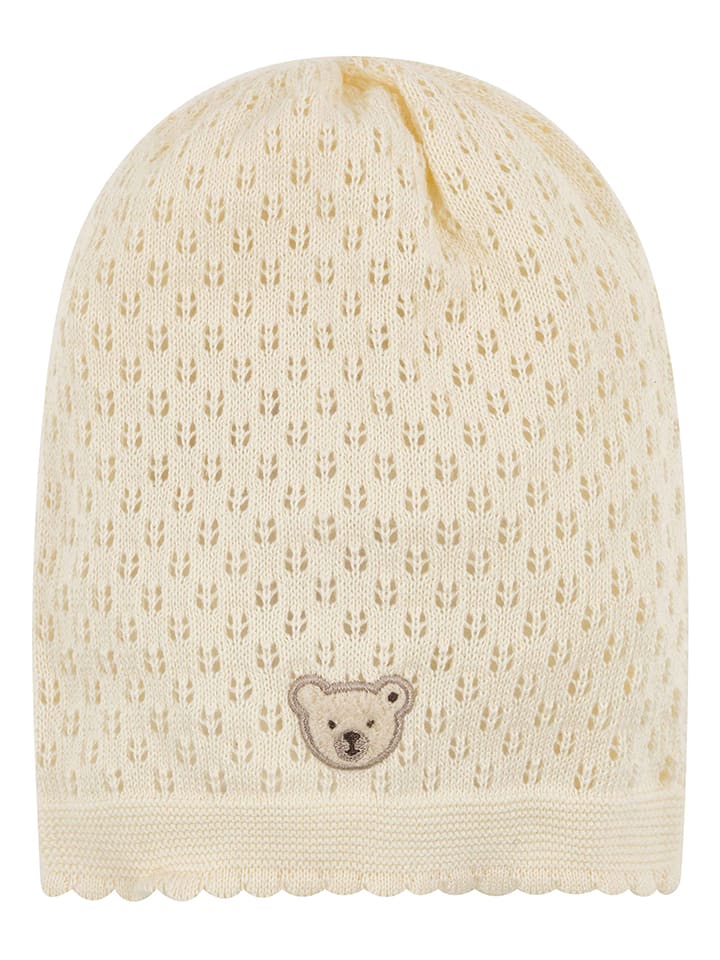 Czapka-beanie w kolorze beżowym