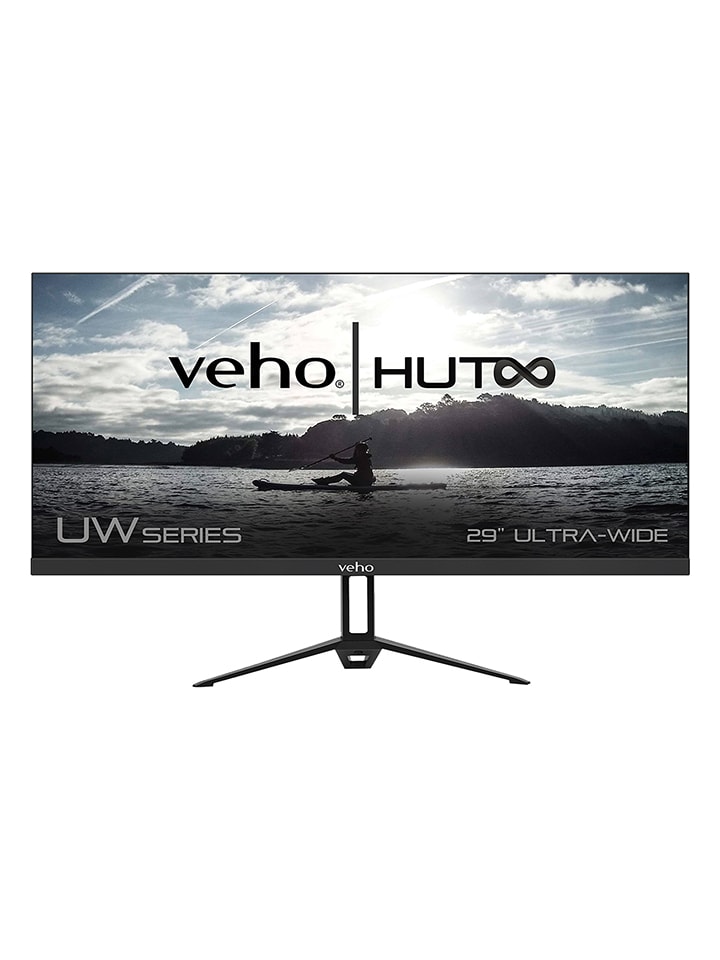 Monitor "UW-29" w kolorze czarnym - 68,5 x 42,5 x 19 cm