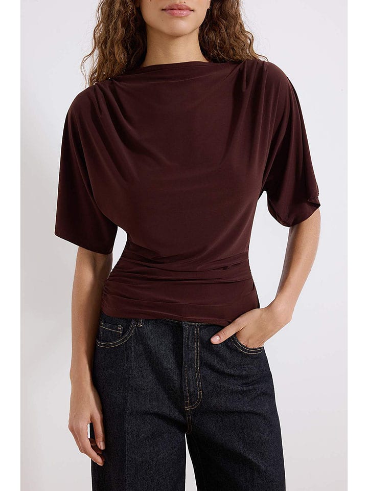 Blouse bruin