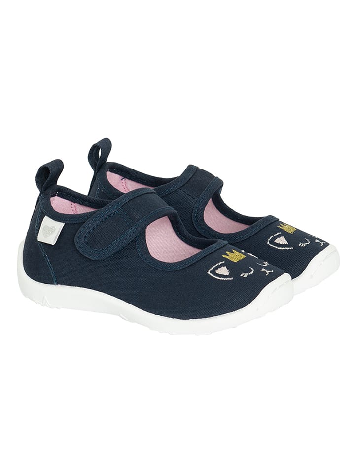 Pantoffels donkerblauw