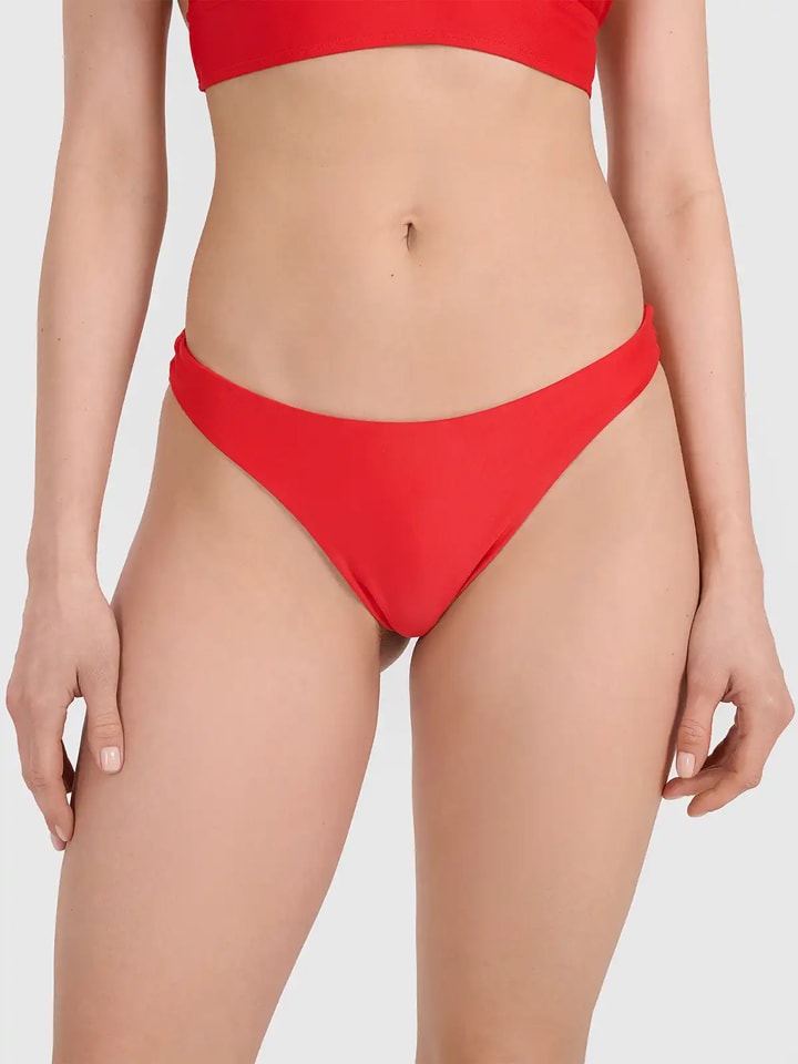 Figi bikini w kolorze czerwonym